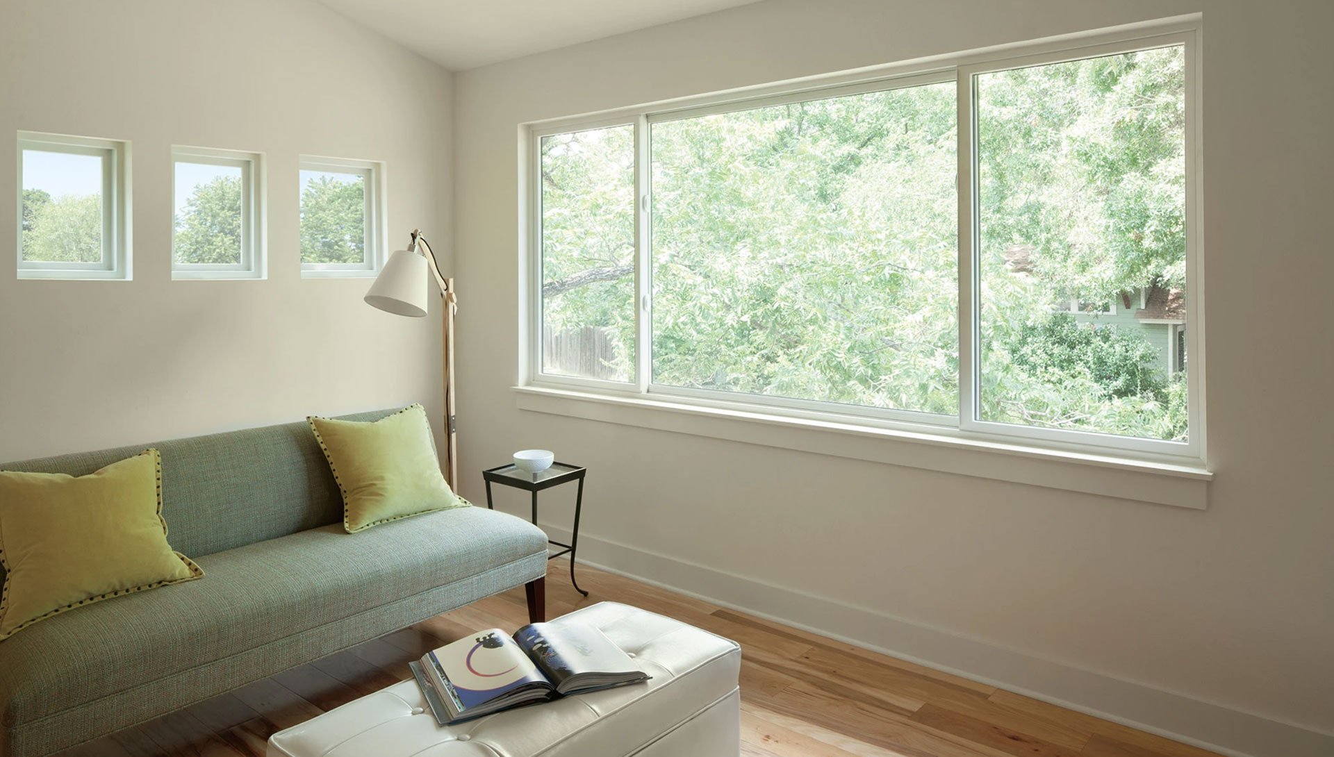 Renewal by Andersen window in the living room of a home