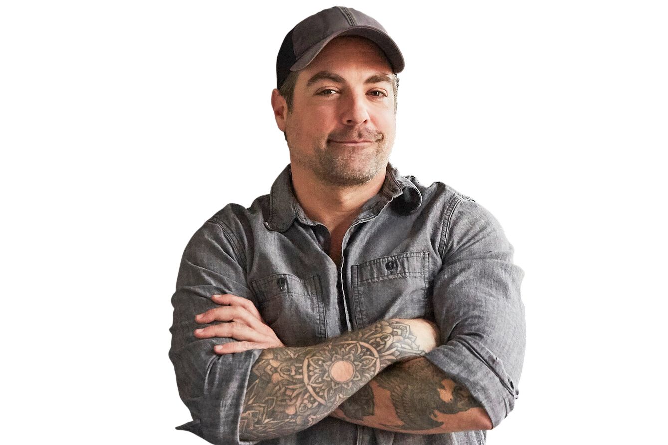 Profile photo of anthony carrino. Anthony has tattoos and a ballcap.