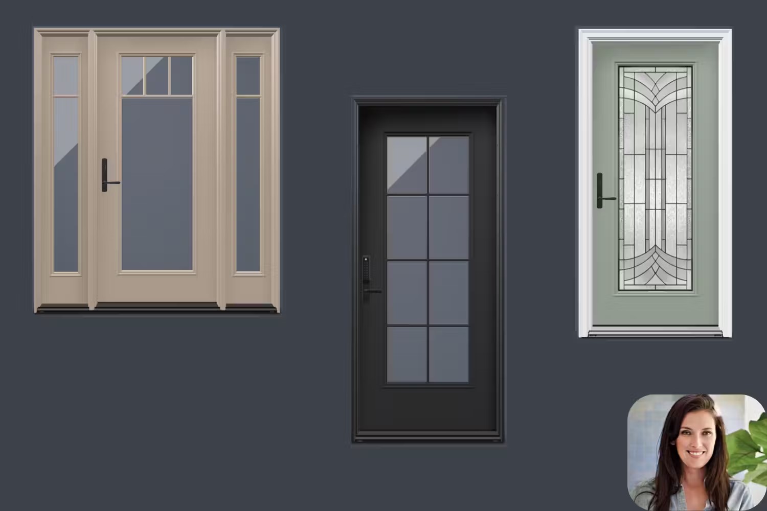 View thumbnail for the Twilight collection. The Ensemble™ Entry Door designer collection offers a range of customizable options to suit any design preference from classic to contemporary. Each door is crafted to elevate curb appeal and add value to your home.