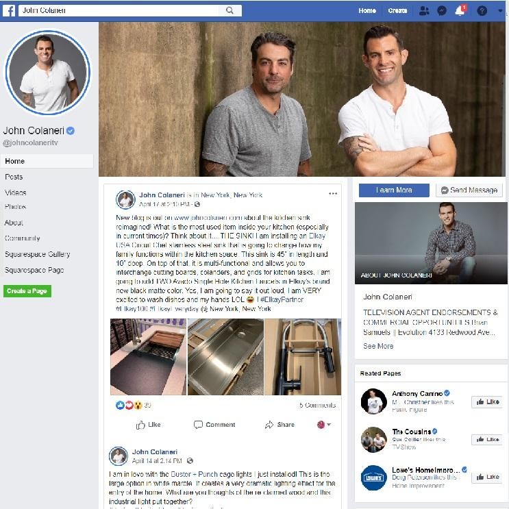 Get Inspired With John on his facebook.